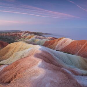 Colorful Rainbow Hills Wallpaper - Free 4K Landscape
