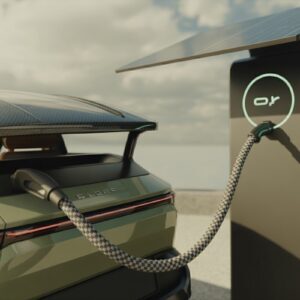 Electric Car Charging Station Wallpaper - Free Download 4K