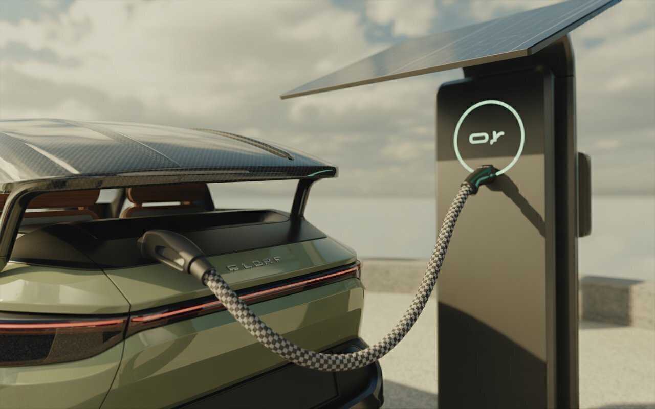 Electric Car Charging Station Wallpaper - Free Download 4K
