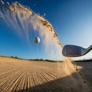Golf Sand Bunker Shot Wallpaper - Free Download 4K