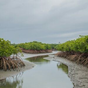 Free Serene Mangrove River Wetland Wallpaper 4K