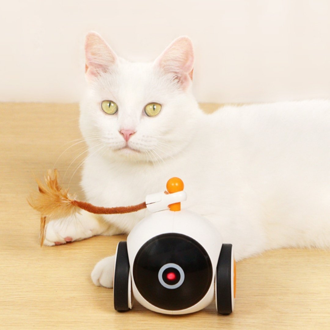 Smart Cat Toy Space Magic Wheel - Automatic Interactive Ball, USB Rechargeable - Image 5