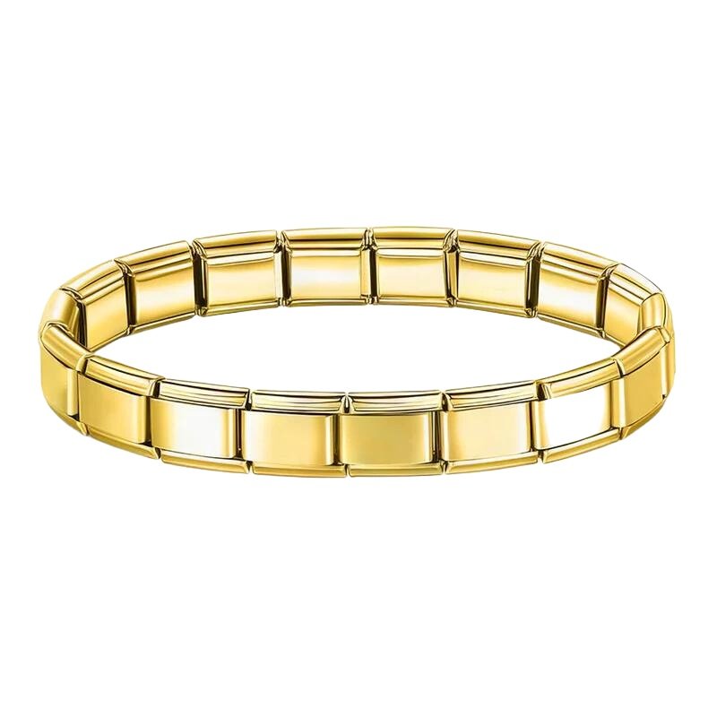 Punk Minimalist Stainless Steel Spring Bracelet Jewelry - Image 8
