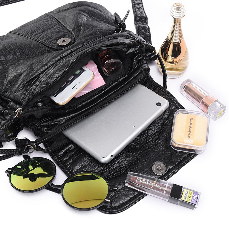 REPRCLA Brand Designer Women Messenger Bags Crossbody Soft PU Leather Shoulder Bag High Quality Fashion Women Bags Handbags - Image 2