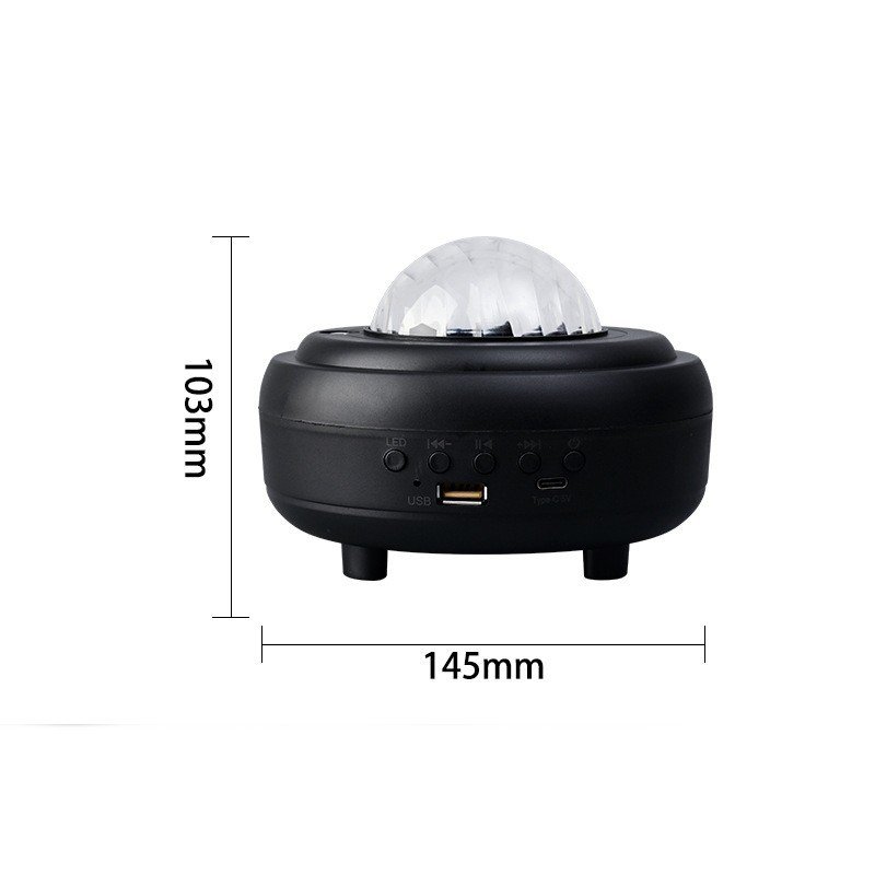 Galaxy Star Projector Bluetooth LED Night Light - Image 6