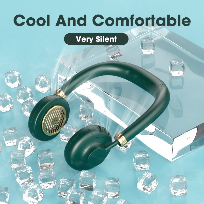 Hanging Neck Fan Bladeless Portable Small Fan - Image 4