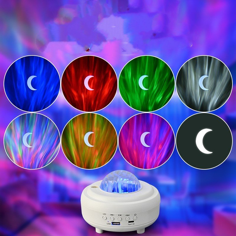 Galaxy Star Projector Bluetooth LED Night Light - Image 2