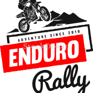 Enduro Rally Badge Logo Template – Adventure Since 2010 (AI, EPS, SVG, PNG)